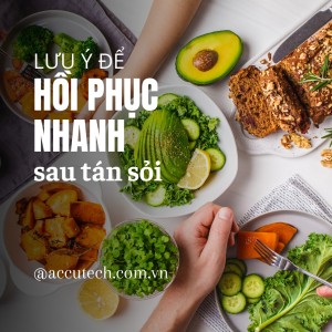 hồi phục nhanh sau tán sỏi